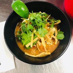 a bowl of soup