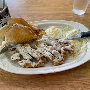 Country fried steak