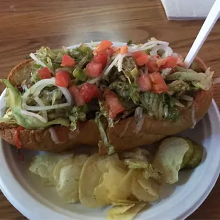 Roast Beef Hoagie is under there some where