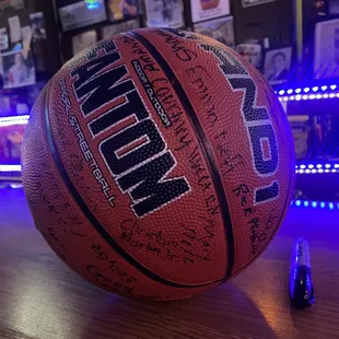 Make sure you sign the ball!