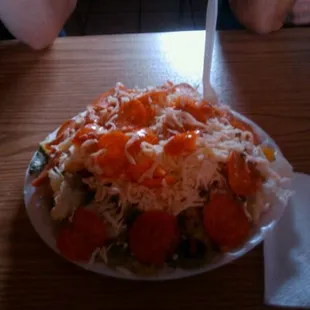 scrumptious pepperoni salad