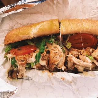 Chicken cheesesteak