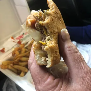 Large Bacon Burger