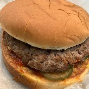 large burger