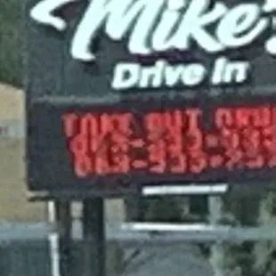 road sign