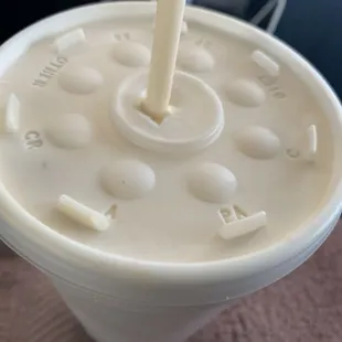 Butter pecan shake