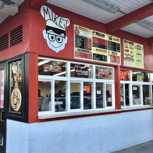 Order and pick up windows.