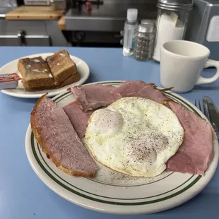 Ham and Eggs Breakfast