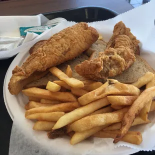 Fish and fries.