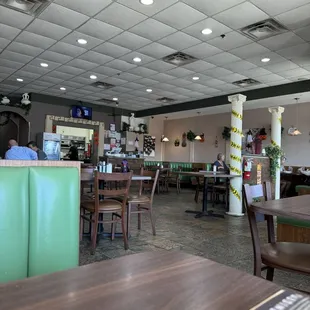 Super busy son I can see why there was no table service.