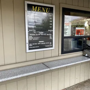 Waiting in line to order