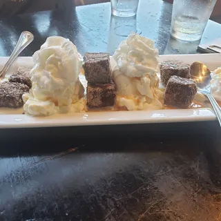 Churro Bread Pudding Bites