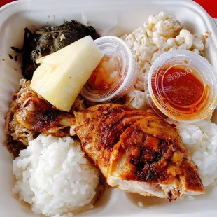 Huli and Laulau Combo, $18.99....it came out cold, and not very good.