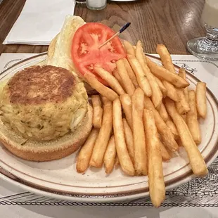 Crab Cake Sandwich