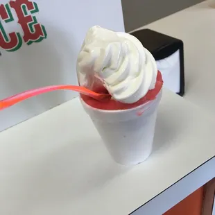 My daughter... Already started eating it.