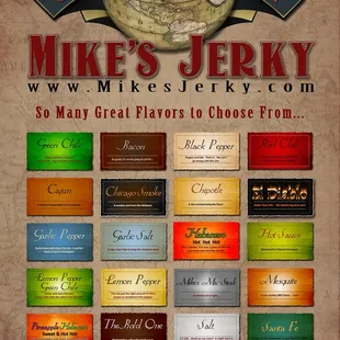 So many great flavors to choose from!
