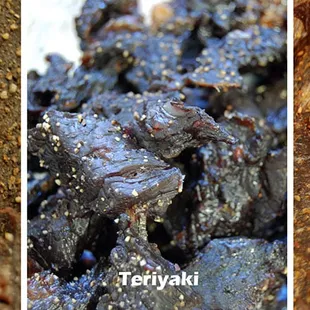 three different types of meat