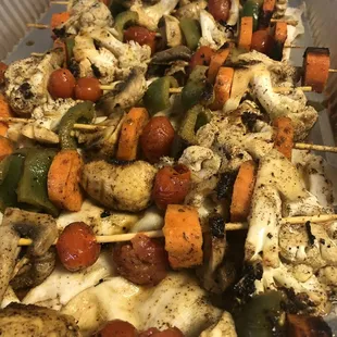 Veggie kabobs