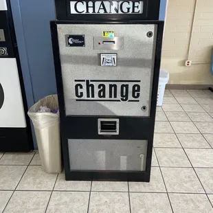 Change machine