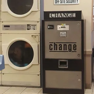 Change machine