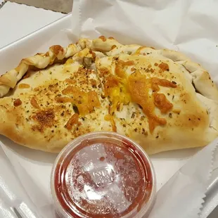 Build your own calzone!  Must have...