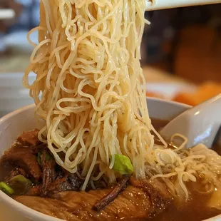 10. Sui-Kau and Beef Brisket Noodle Soup