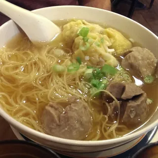 4. Beef Ball Noodle Soup