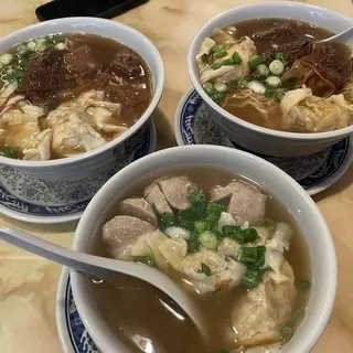 10. Sui-Kau and Beef Brisket Noodle Soup