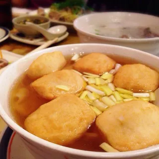 23. Fish-Tofu Ball Noodle Soup