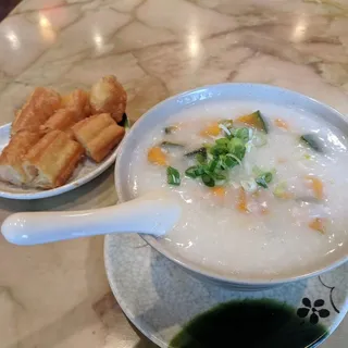 61. Pumpkin and Rock Cod Congee