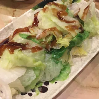 67. Lettuce with Oyster Sauce