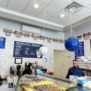 a man behind the counter