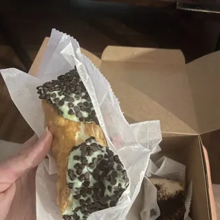 Mint Chip Cannoli
