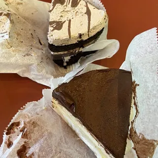 Chocolate Mousse Cake Slice