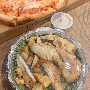 Grilled Chicken Caesar Salad