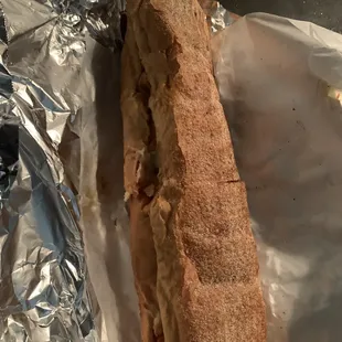 Bullet shape Veal parmigiana