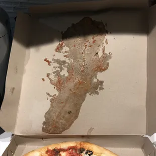 The quality of our Nonna pizza that arrived over 30 minutes late.