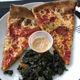 I added my own kale, because this is Brooklyn and we trying to live.