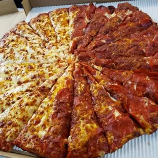 pizza, food