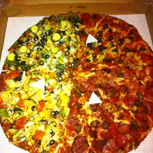 pizza, food