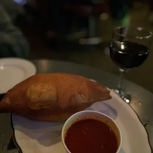 My husband wanted a Mike&apos;s Pizzaria Calzone