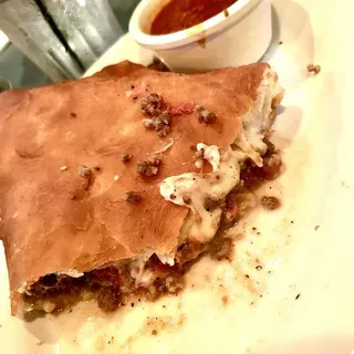 Beef & Cheese Calzoni