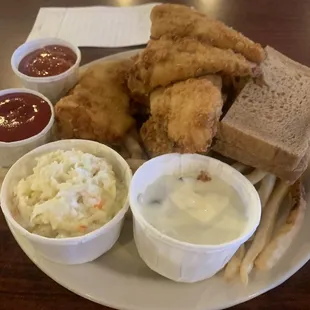 Friday fish combo.