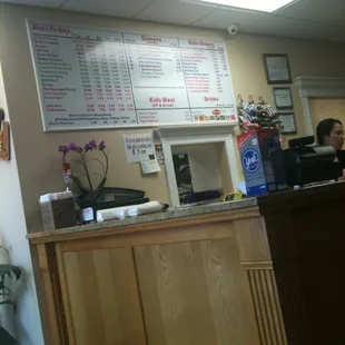 Large menu