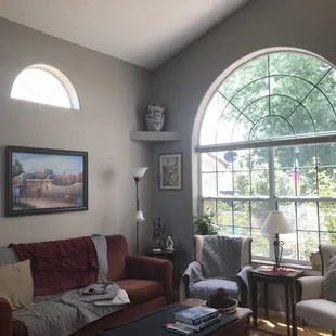 Niches, clearstory windows