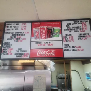 ows menu and prices