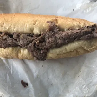 Plain Italian Beef.  Juicy and flavorful.