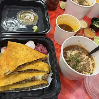 Red Birria Quesadilla COMBO