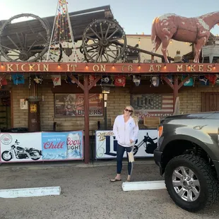 Best place to get a beer after hiking down the falls.