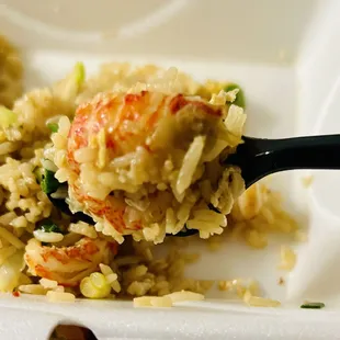 Crawfish fried rice